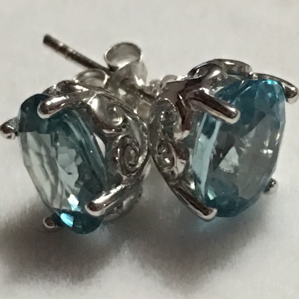 Aquamarine Earrings